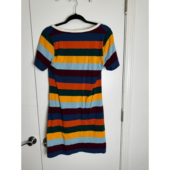Faherty striped T-shirt dress - Picture 2 of 4